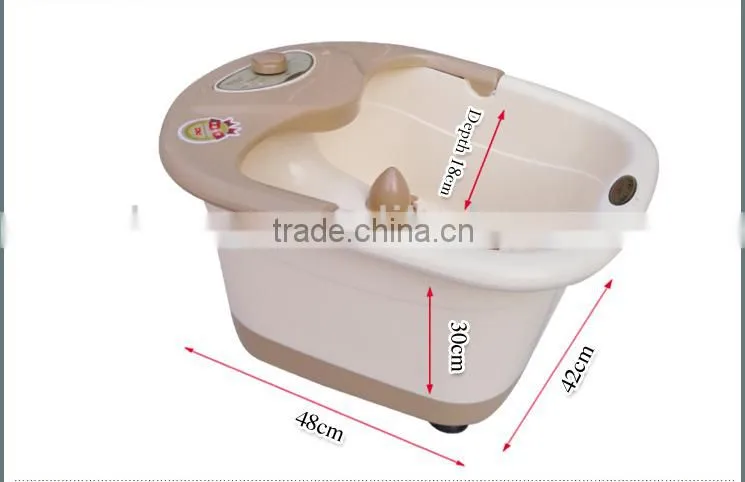 Cheap rolling heating foot bath massager