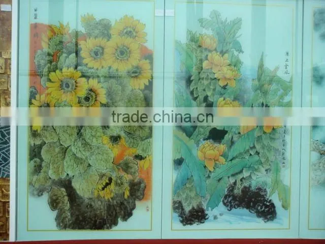 Decorative glass/Glass painting/Decorative glass panel