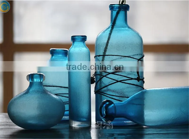long glass vases modern style