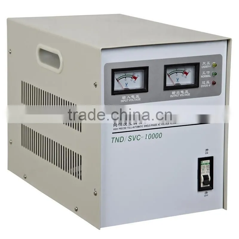 Automatic Servo Motor SVC 10000VA Voltage Stabilizer