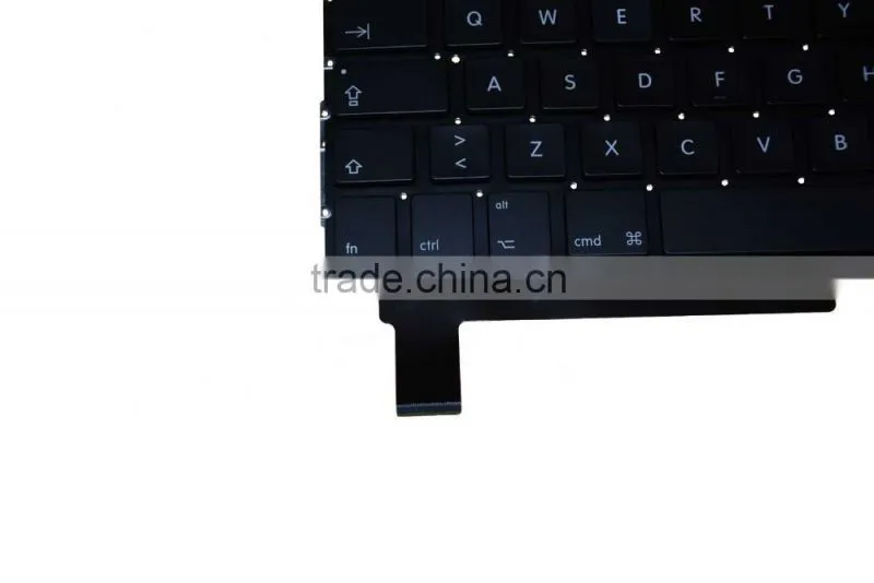 DK Danish Laptop keyboard Replacement Parts For Macbook Pro A1286 2008-2012