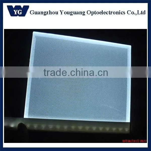 3mm/4mm/5mm/6mm Silk Screen Printing acrylic LED Light Guide Panel for led panel light & led advertiting light box