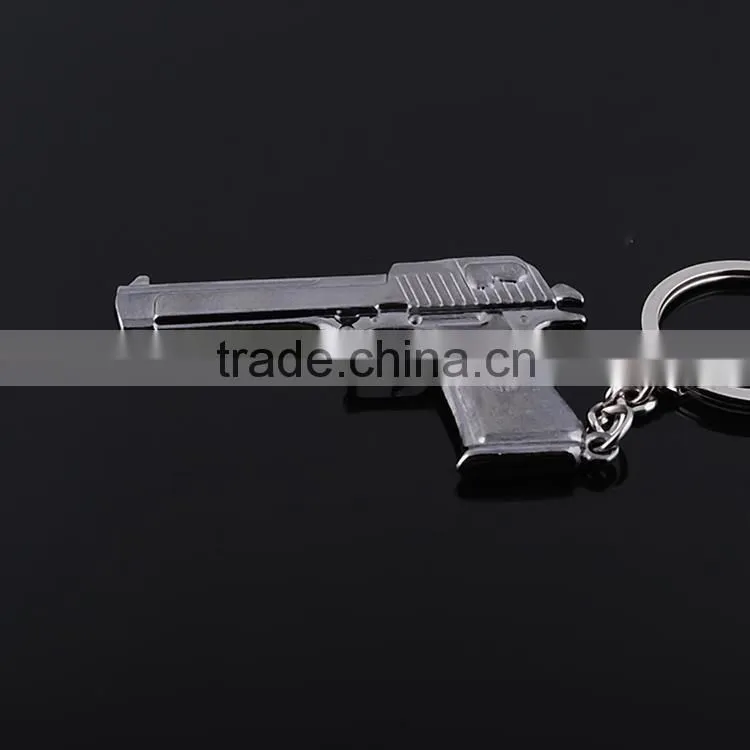 Gun Keychain rob game Cross Fire props imitation guns Keychain creative Keychain