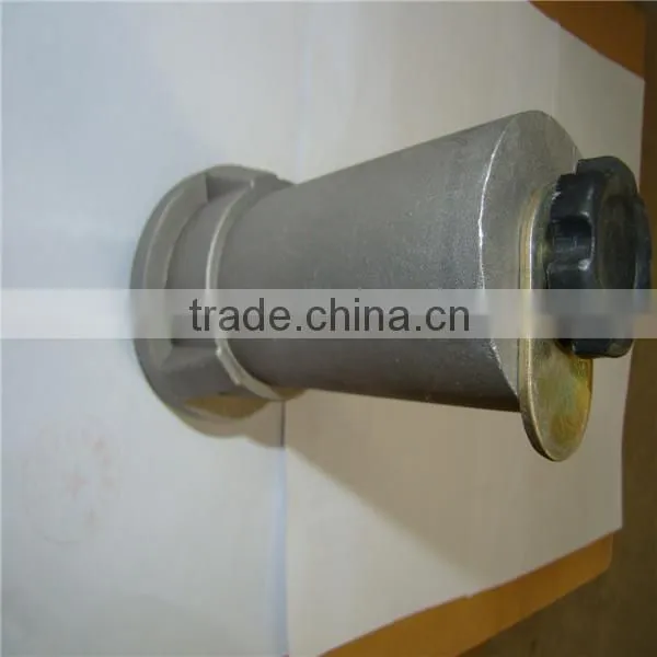 Aluminum wire feeding shaft