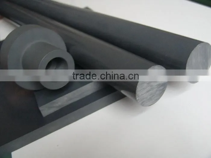 Good Electrical Insulation Surface Smooth Black Plastic Rod PVC