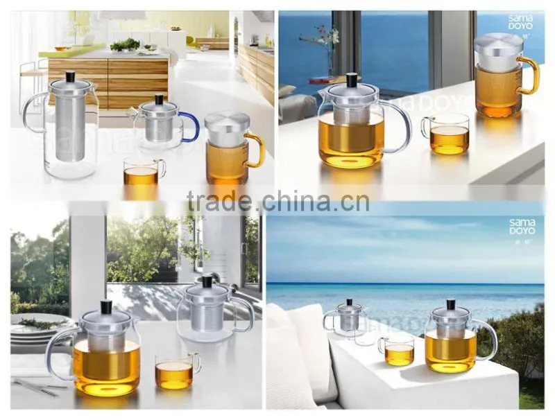 New Arrival ! 900ML Traditional Chinese Teapots With Stainess Steel Infuser From SAMADOYO