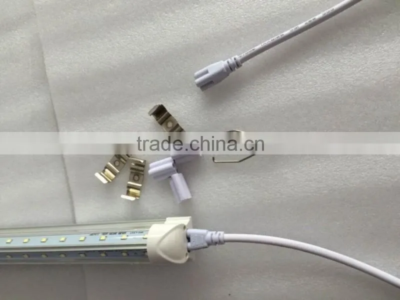 Manufacturing CE rohs dlc emc Certified v shape light tube led t8 tube light 4ft 22w japanese led light tube 24w t8