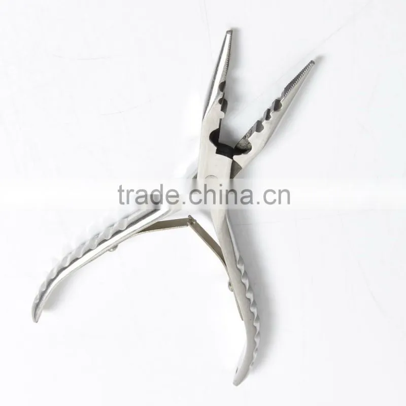 2016 hot selling Stainless steel hair extension pliers Function Clamp Plier Metal Micro Plier