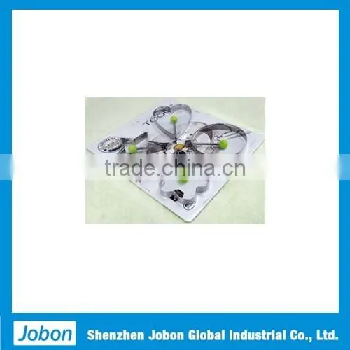 01-F019 kitchenware cooking egg mold tool stainless steel heart star flower round shape egg mold