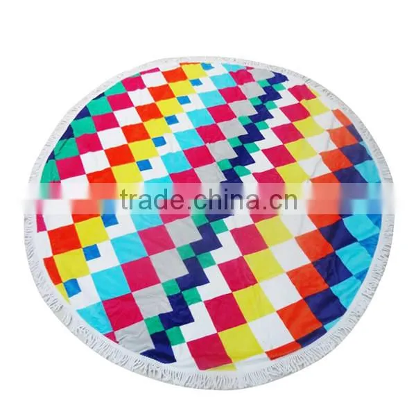 cartoon characters stock lot cotton large round beach towel