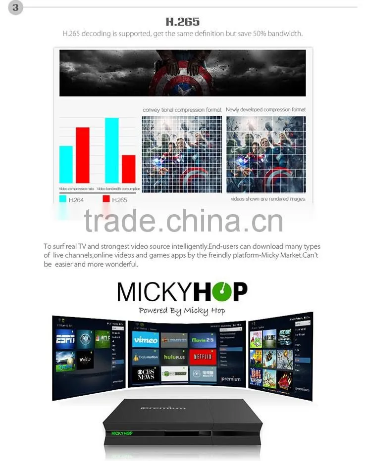 Ipremium Android Box I9STC support DVB-S2/T2/C