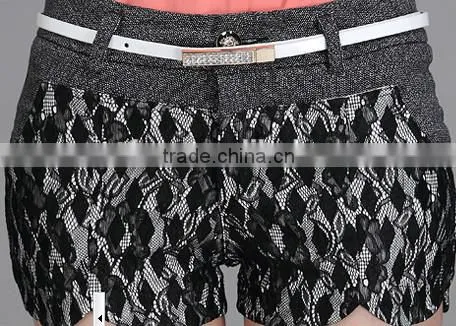 Produce Hot Sale Office Black Women Mma Shorts