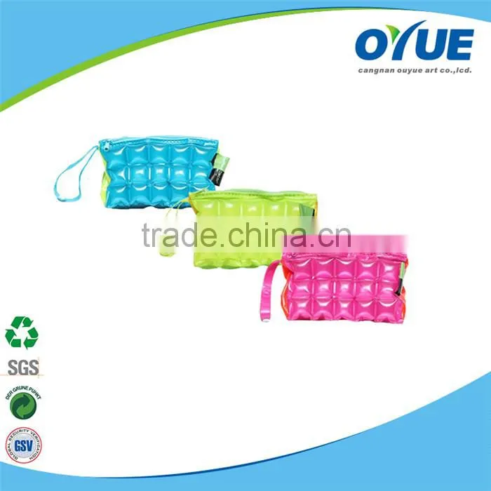 Exclusive Inflatable Cosmetic Bag/inflate decor bag