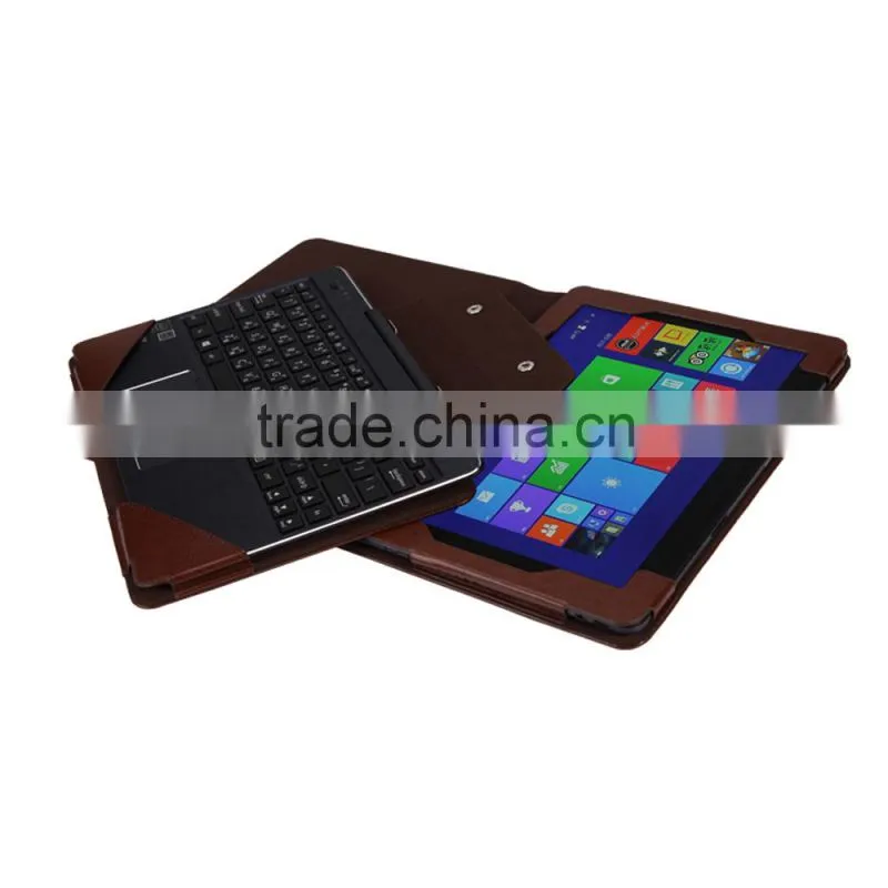 for Asus Transformer Book T100 Chi PU leather keyboard Case, folio case cover for Asus T100 Chi