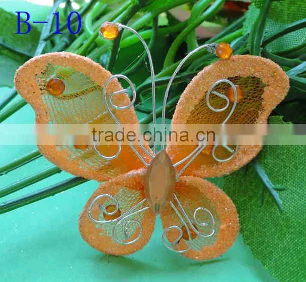 Silk Stocking Butterfly for Home Decoration