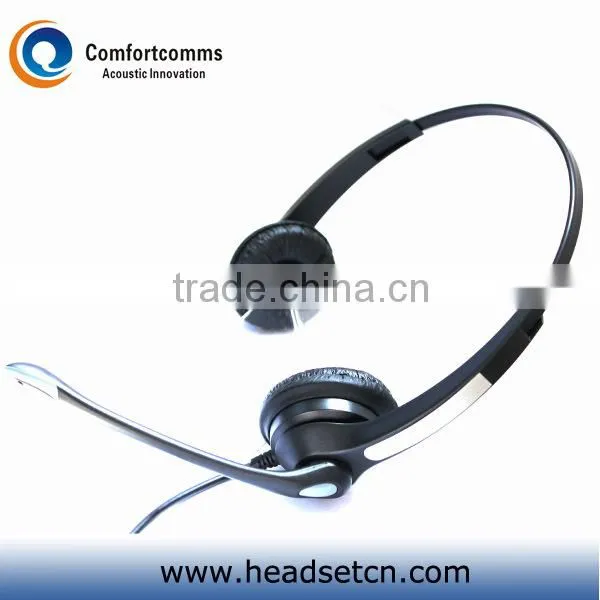 New Releasing Call Center Office Telephone Two Speakers Headsets