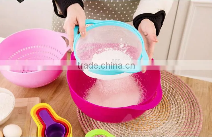 Rainbow creative measuring cup and bowl 10pieces