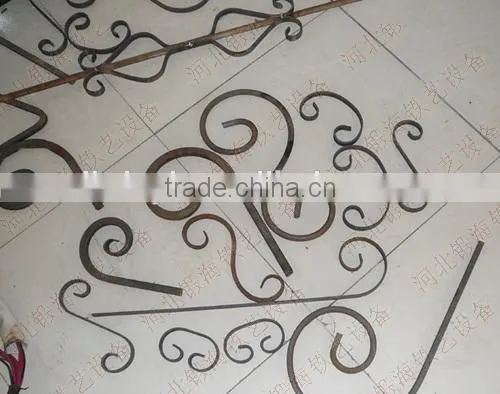 wrought iron machine manual scroll bending machine blacksmith machine