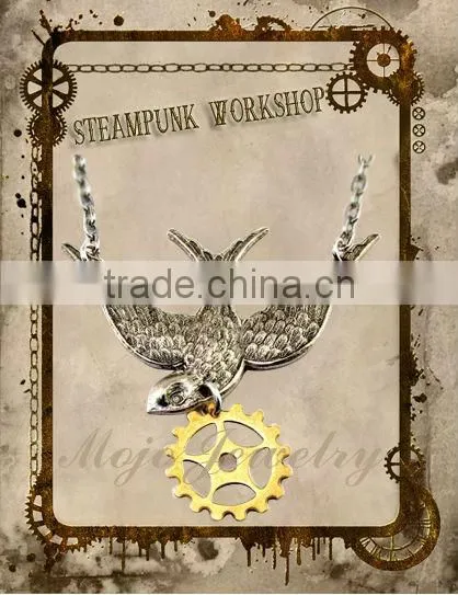 Ancient Style Lively Butterfly Pendant Chains Necklace
