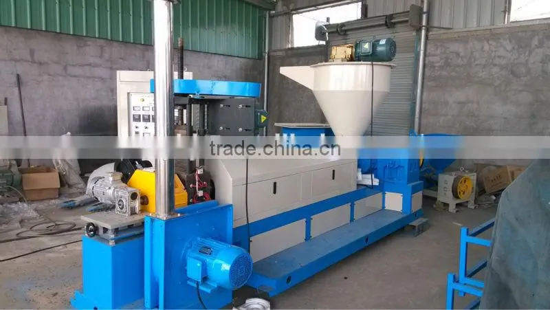 Air cooling Hot Cutting Plastic Recycling Pelletizer