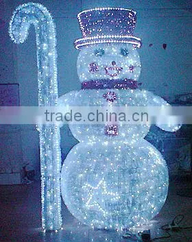 2015 led light led motif light christmas light snowman
