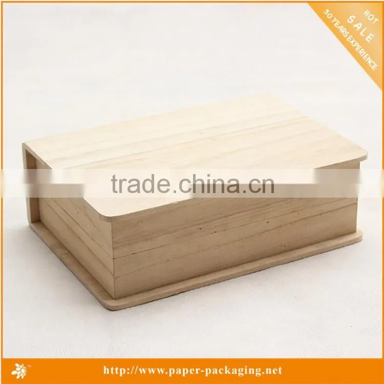 Alibaba China Supplier Wholesale Unfinished Wooden Gift Boxes for Sale