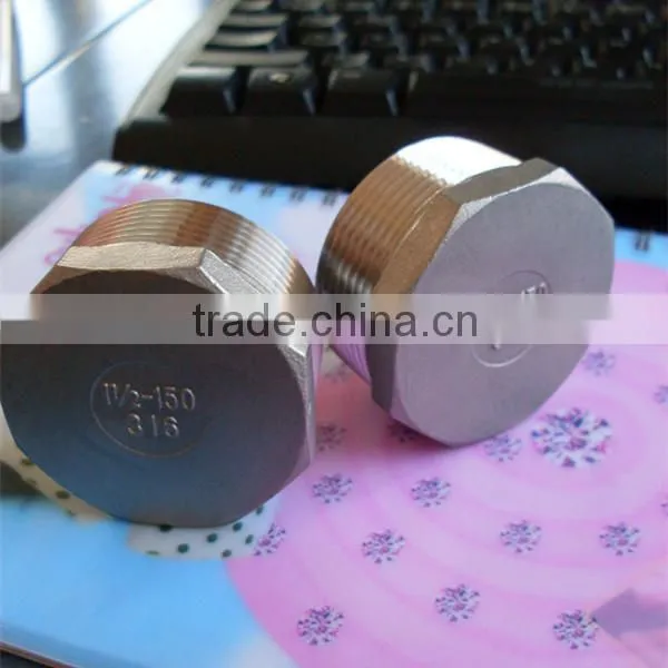 stainless steel hexagon plug with sus 316