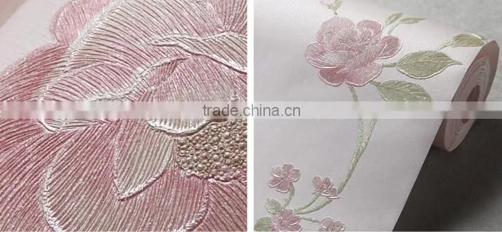 3d design effect wall paper 3d wallpaper for home decoration