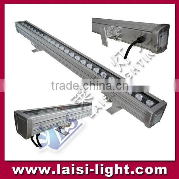 RGB/White led strobe wash 9pcs LED Wall Washer bar light