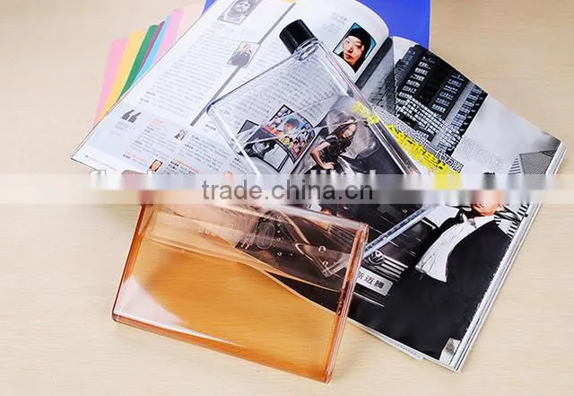 Best quality novelty smart paper shape creative water bottle