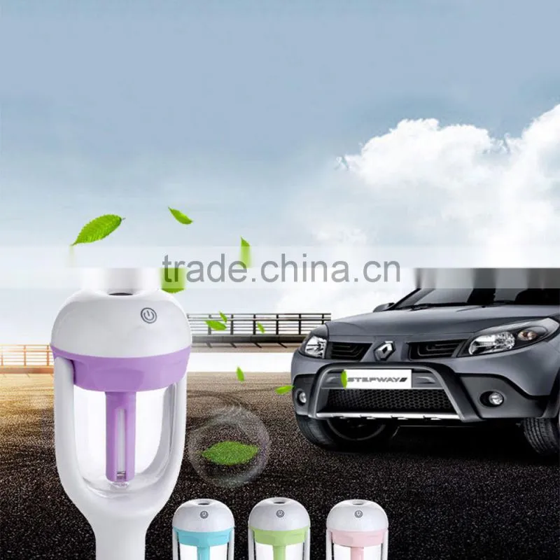 Mini Car Humidifier Air Purifier Freshener Aromatherapy Essential oil Diffuser
