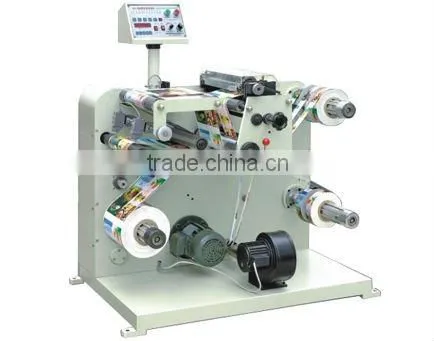Narrow Web Film Label Slitting and Rewinding Machine