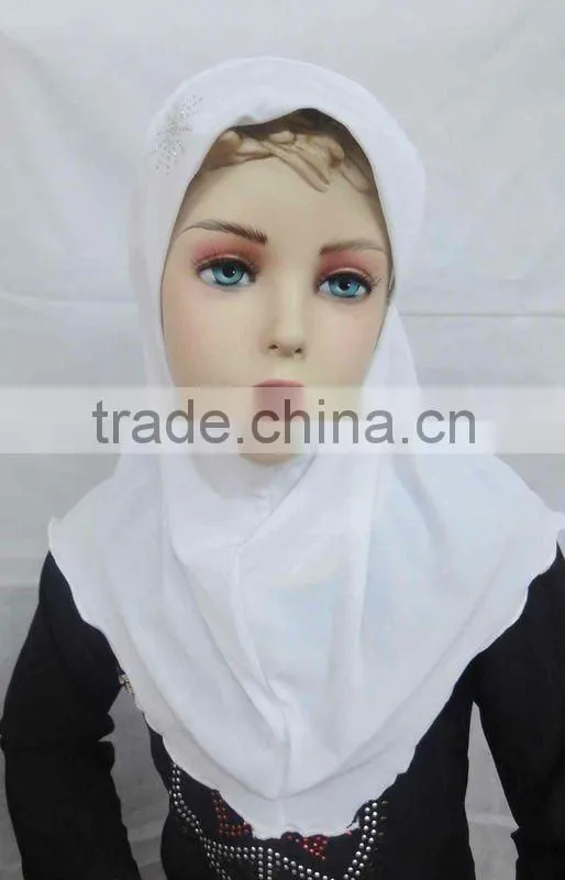 H095 small girl hijab,new style scarf hijab