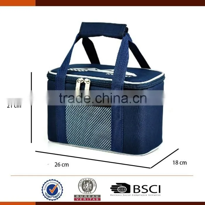 Foldable 600D Cooler Tote Bag for Cans