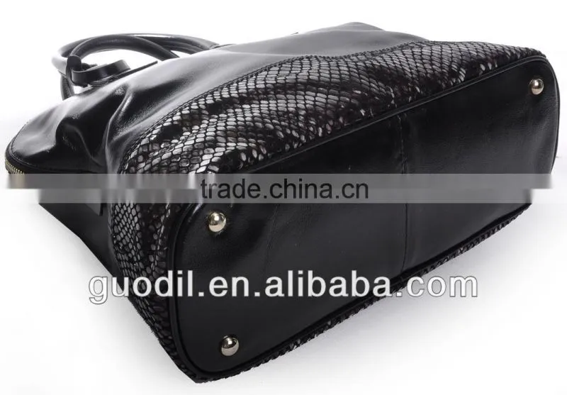 Brand name newest fashion genuine handbag