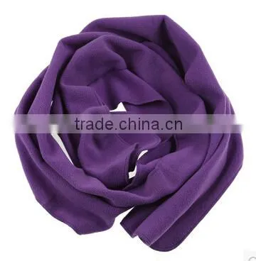 knit scarf winter neckerchief with embroider logo