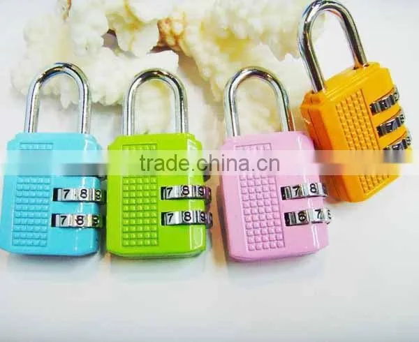 Popular 3 digital combination padlock Silver Smart Digital Combination Padlock CH-17D