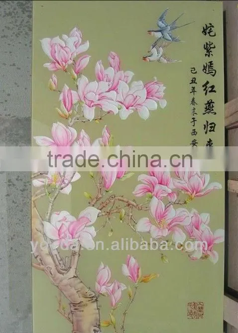 A3/A4 folded brochure printing machine! a3/a4 ceramic title printing machie!