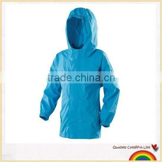 Boys hooded rain jacket