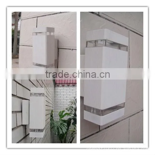 Warm White outdoor up and down wall light, IP65