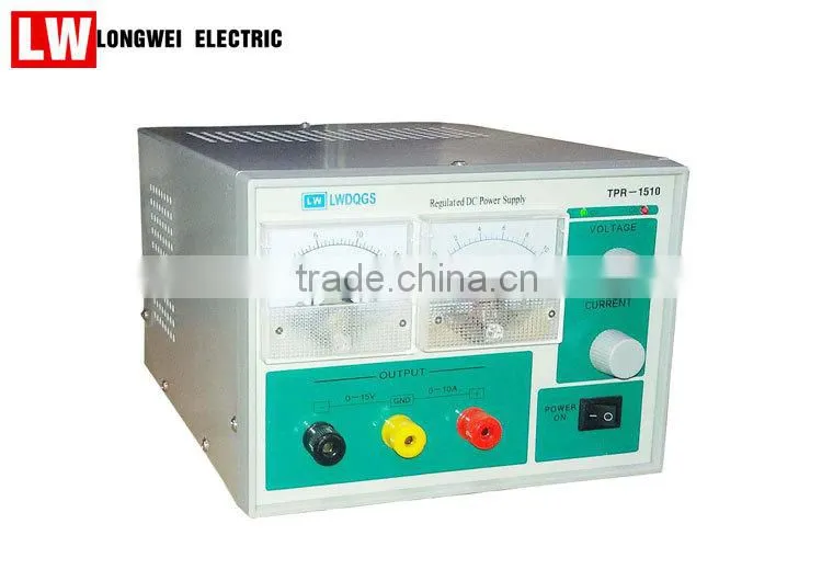 Single Channel Output 15V 20A Adjustable Linear DC Power Supply For Laboratory