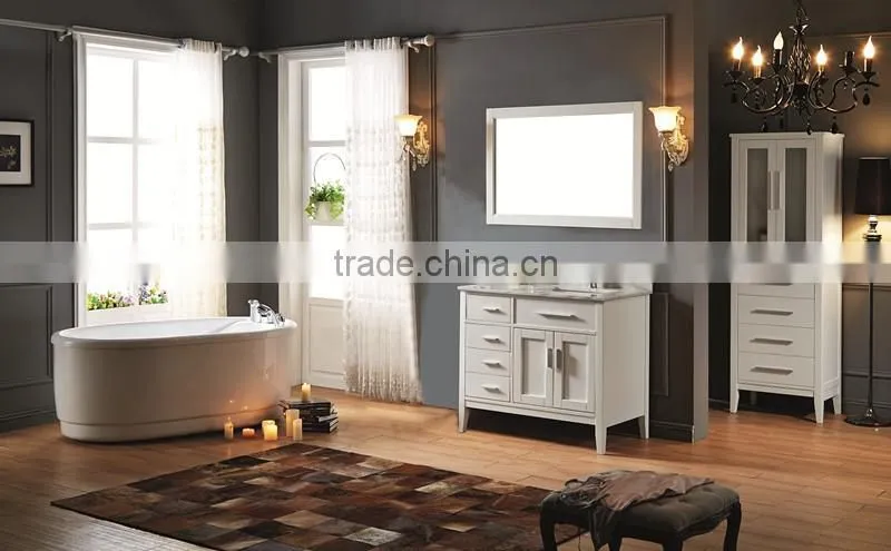 Modish Solid Wood Bathroom Vanity for Bathroom
