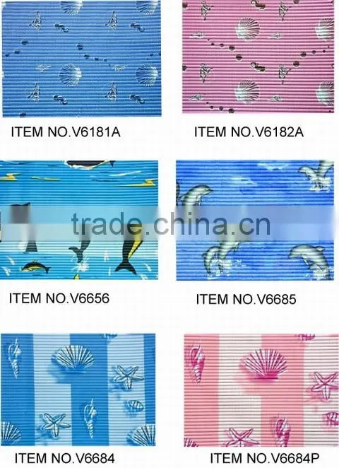 PVC foam soft beauftiful design Universal floor leisure carpet plastic mat