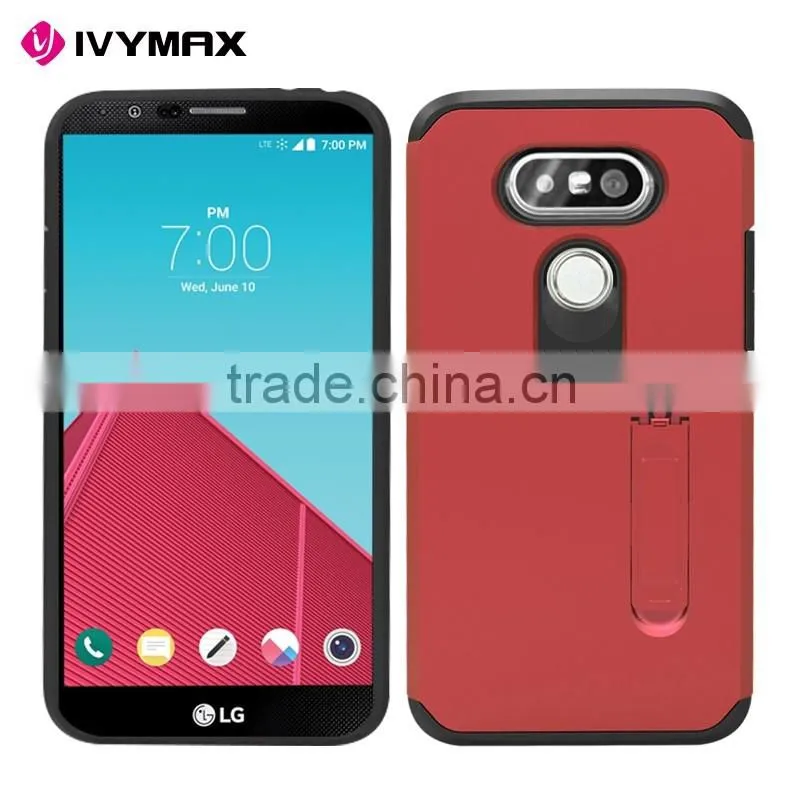 IVYMAX hot sale slim armor case for LG G5 mobile phone tpu pc combo with kickstand cellphone cover