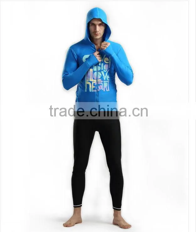 Custom hot sales Compression Shirt set