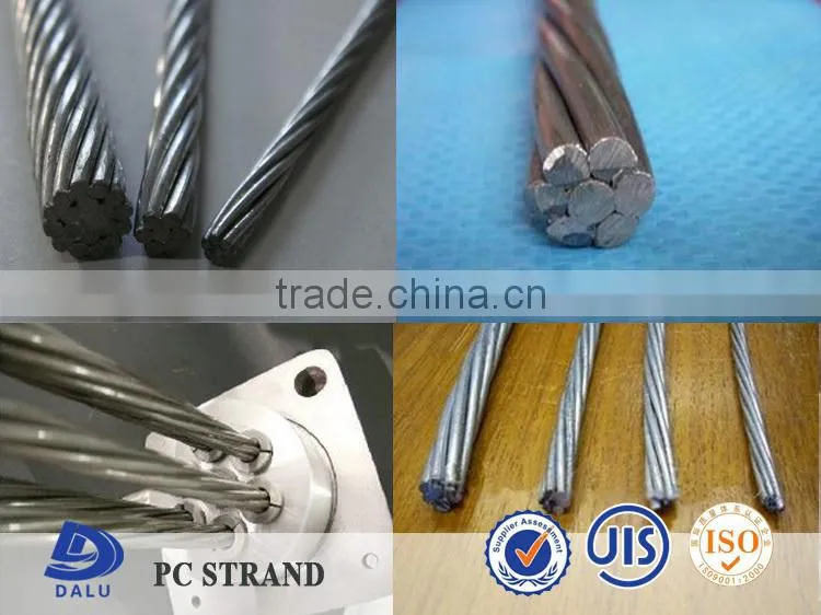 1*7 Wire Zinc-coated PC Steel Strand