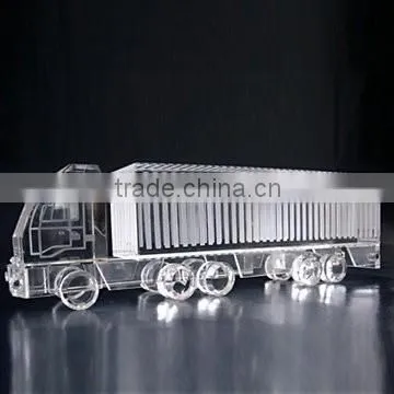Custom crystal truck model/vehicles model as promotion gift