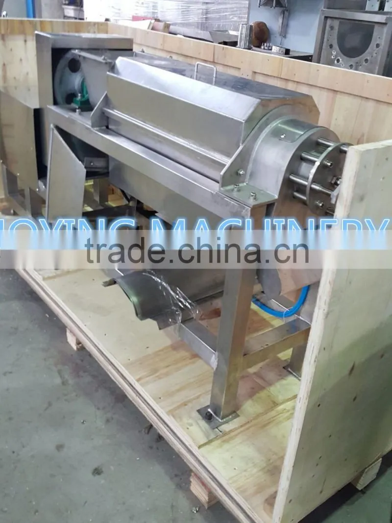 efficient working industrial double screw juice extractor