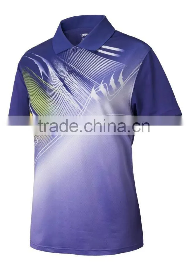 Wholesale Thailand quality grade original sublimation badminton jersey