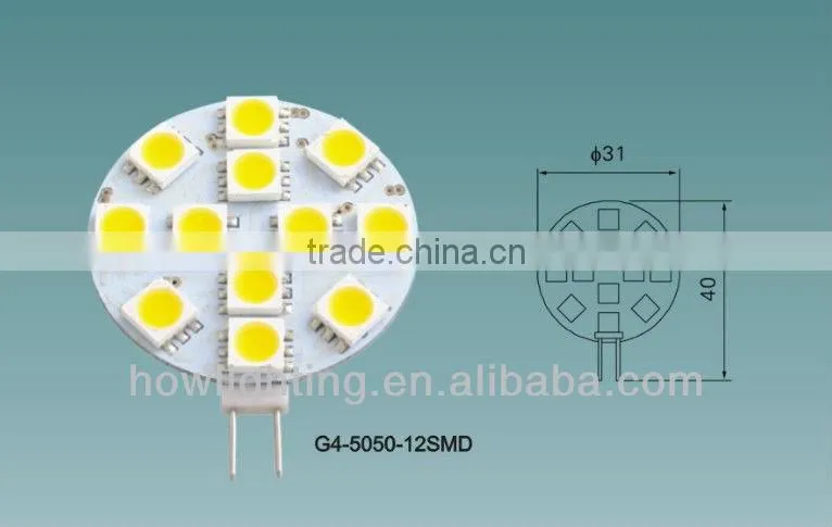 G4 6V LED Bulb with 5050 SMD